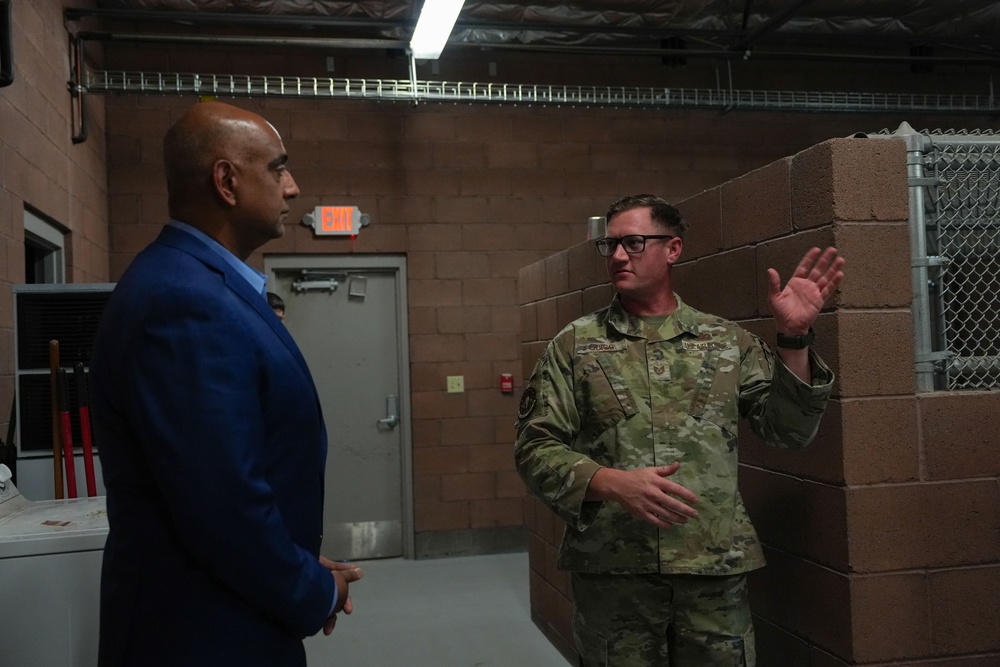 SAF/IE Visits Creech