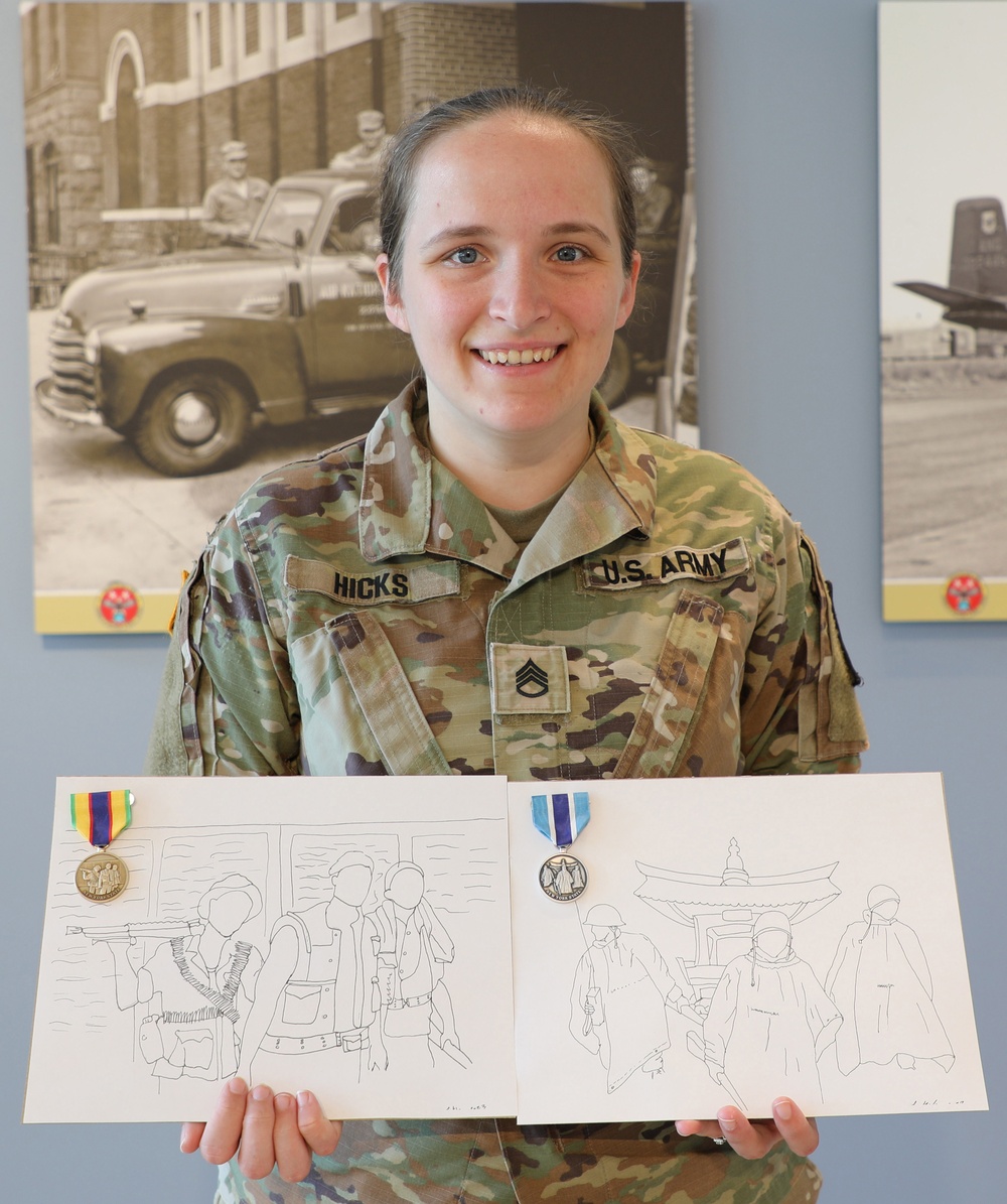 NY National Guard Soldier Designs Korea, and Vietnam Commemorative Medals