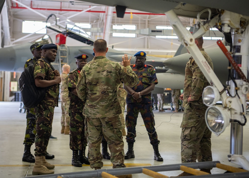 104th Fighter Wing hosts Kenyan Officials for Kenya Defense Forces Senior Logistics Symposium, boost State Partnership Program
