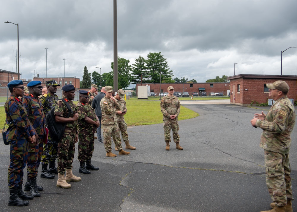 104th Fighter Wing hosts Kenyan Officials for Kenya Defense Forces Senior Logistics Symposium, boost State Partnership Program