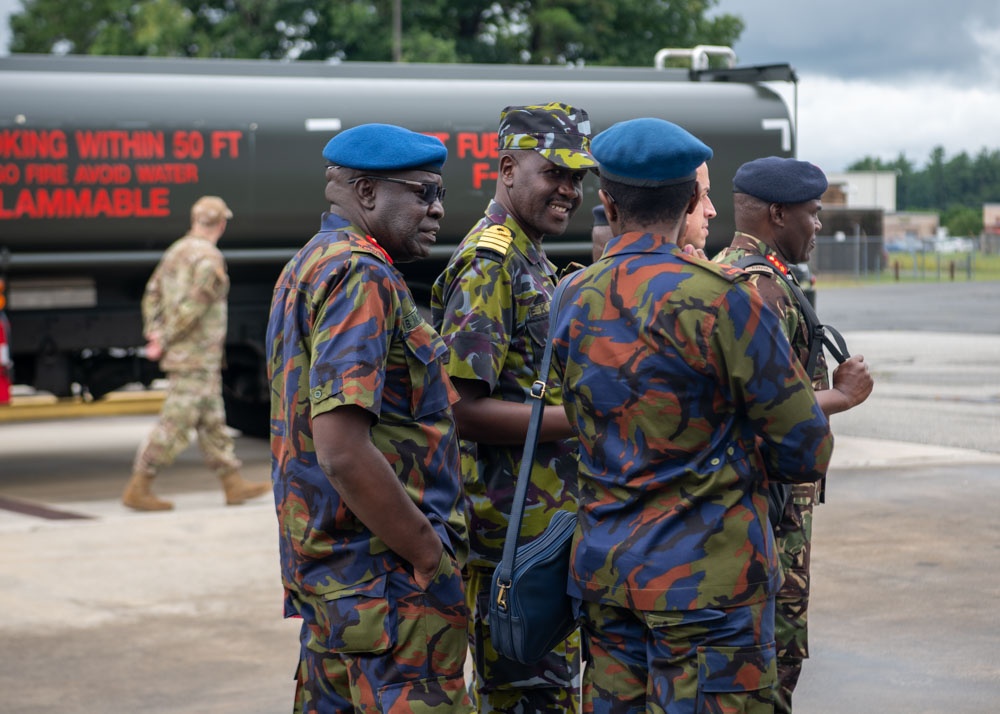 104th Fighter Wing hosts Kenyan Officials for Kenya Defense Forces Senior Logistics Symposium, boost State Partnership Program