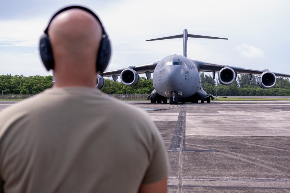 315th AES PIT Palmetto Hurricane Exercise