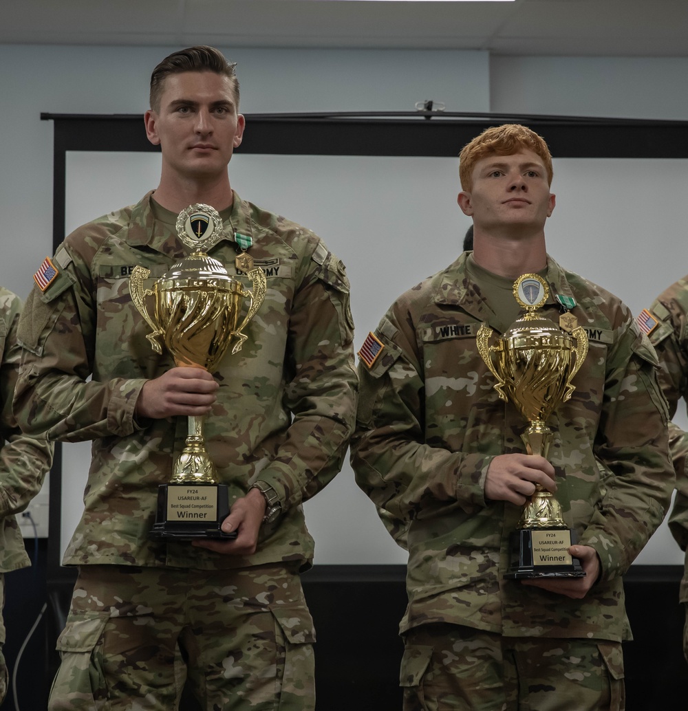 U.S. Army Europe and Africa Best Squad Competition: Awards Ceremony