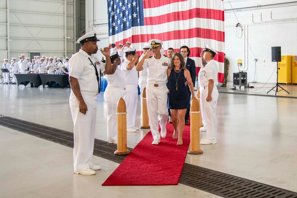 NAS Oceana conducts Change of Command ceremony