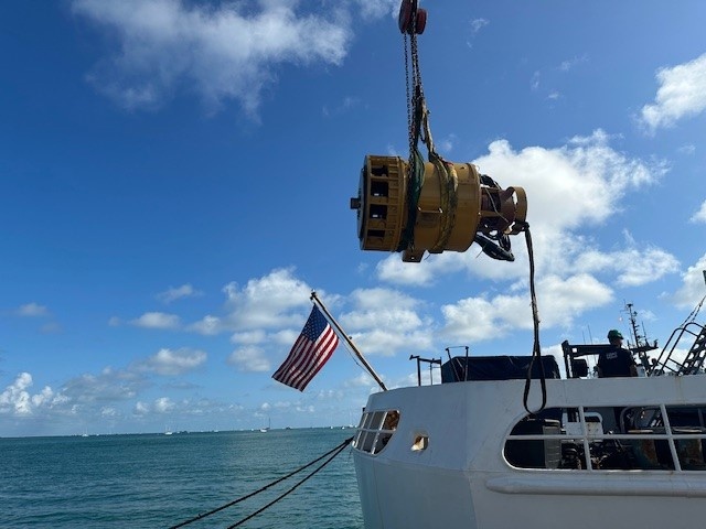 Coast Guard Cutter Venturous conducts maritime border operations in the Florida Straits and Windward Passage