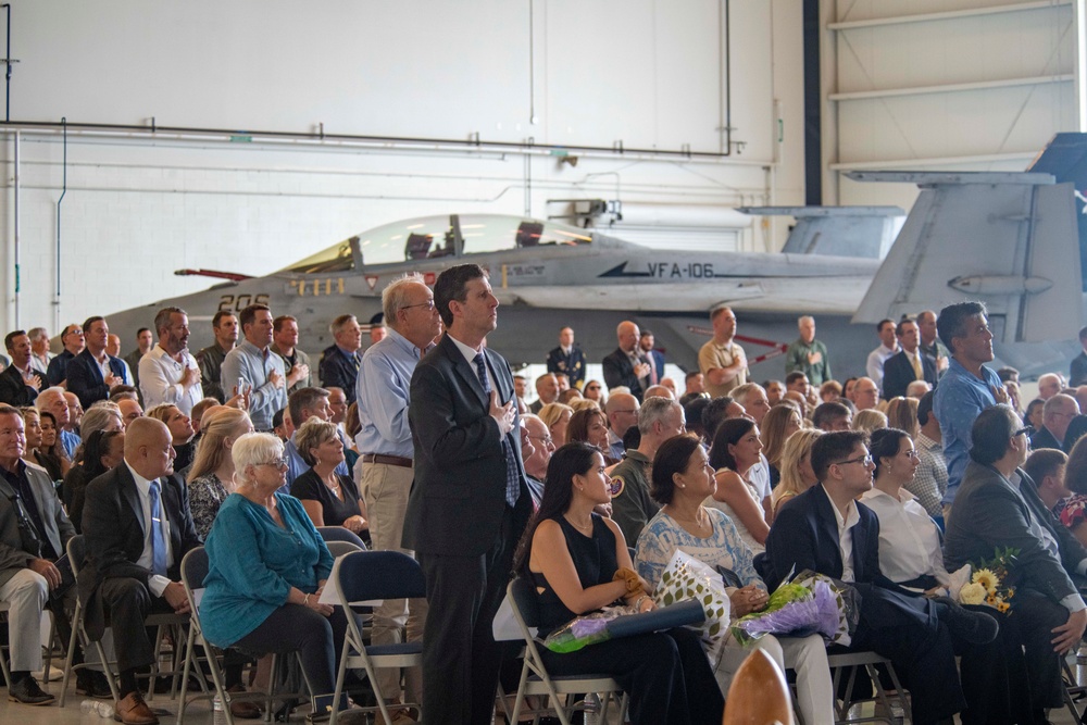 NAS Oceana conducts Change of Command ceremony