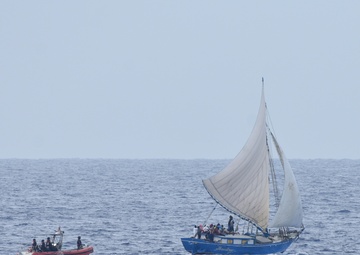 Coast Guard Cutter Venturous conducts maritime border operations in the Florida Straits and Windward Passage
