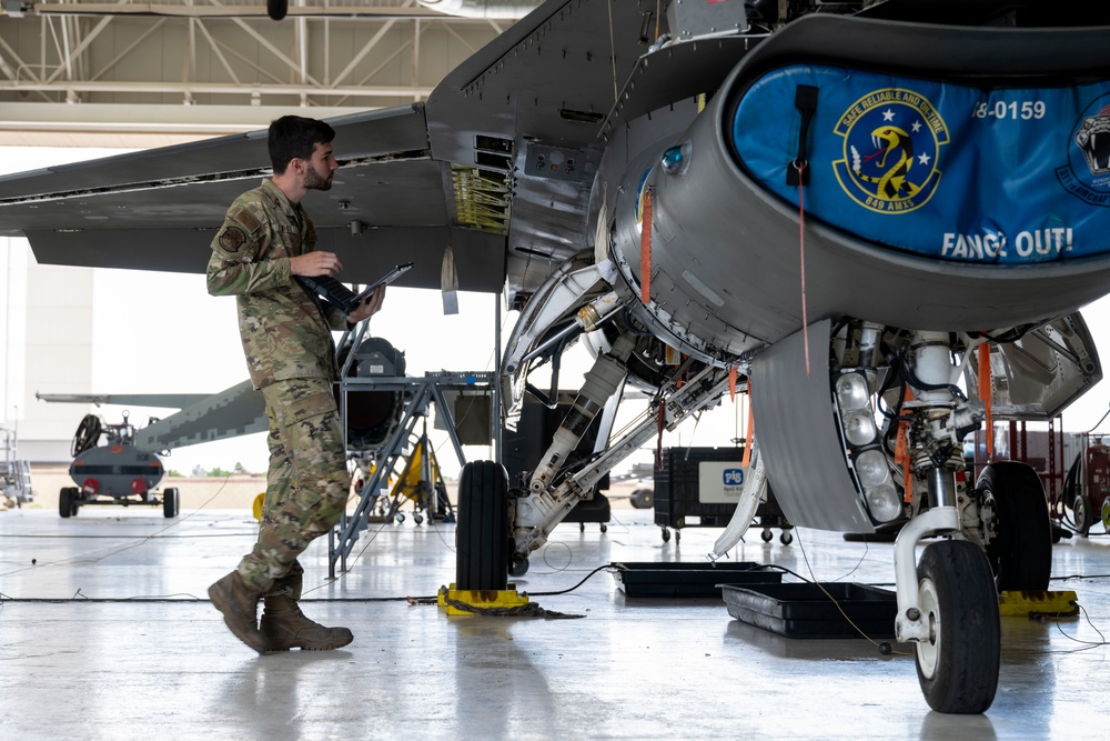 Airmen from multiple installations assist 49th CMS flights