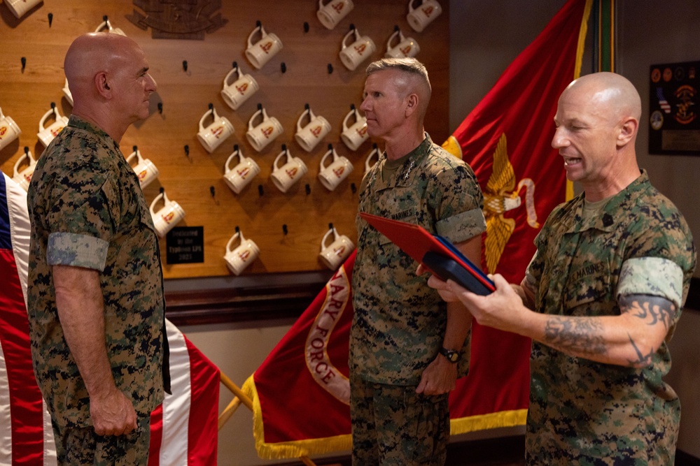 Lieutenant General Ottignon retirement ceremony 