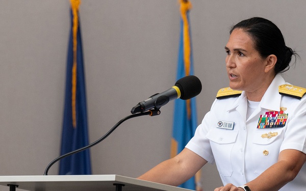 NAVWAR's New Commander: Rear Adm. Okano Takes Charge as Rear Adm. Small Retires After Distinguished Service
