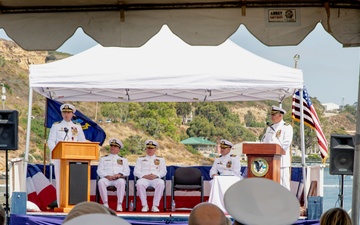 Submarine Squadron 11 Holds Change of Command