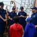 Eagle sails into Boston