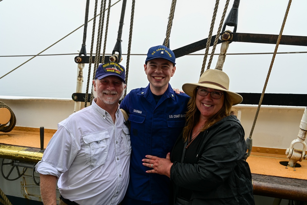 Eagle sails into Boston