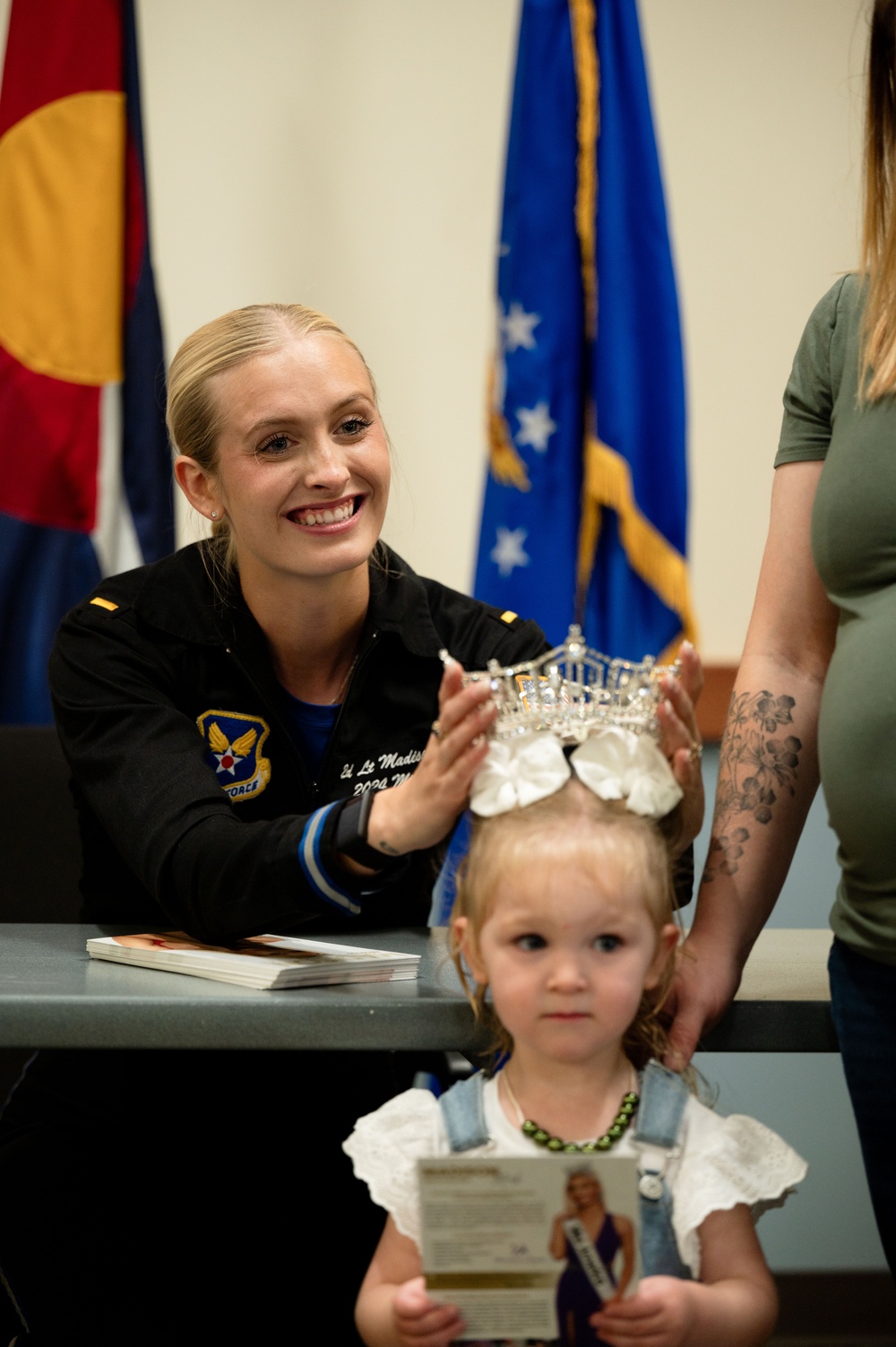 Lt Marsh Visits Buckley Space Force Base