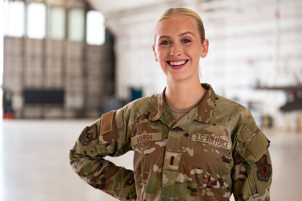 Lt Marsh Visits Buckley Space Force Base