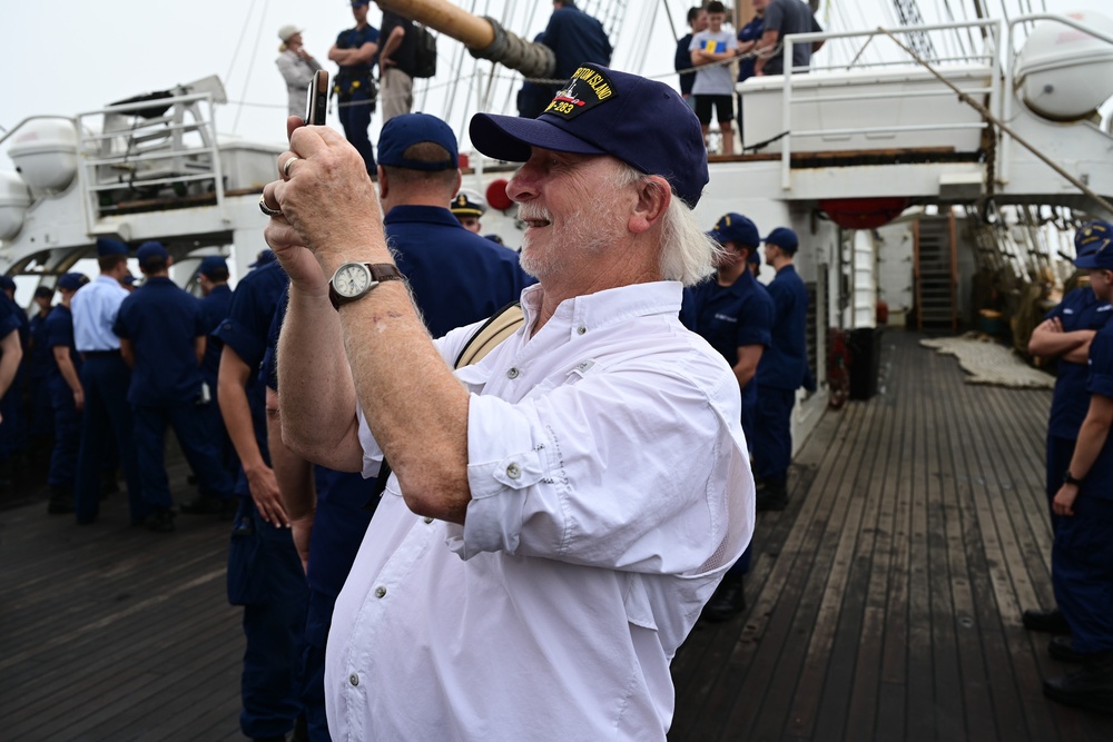 Eagle sails into Boston