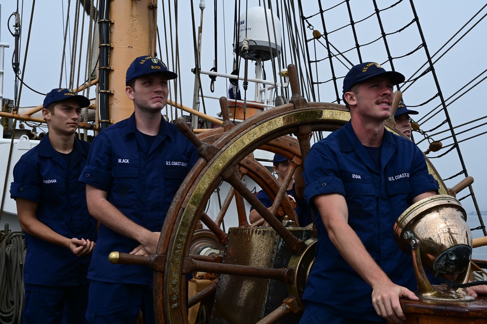 Eagle sails into Boston