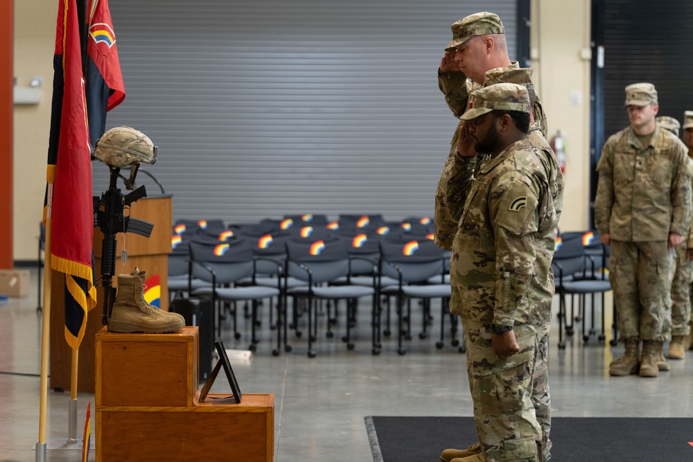 Sgt Kenneth Wrobel Memorial Ceremony