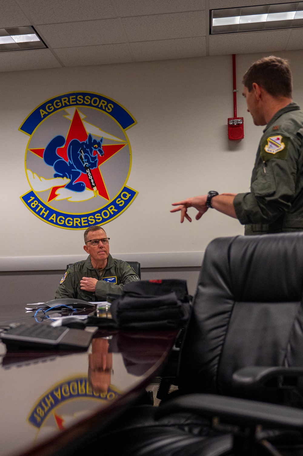 Gen. Guillot takes to the skies at Eielson
