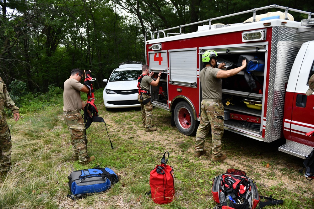 178th Mission Support Group trains during Northern Lightning