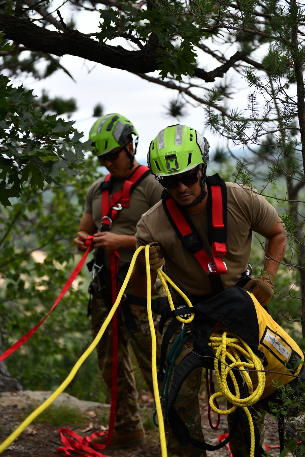 178th Mission Support Group trains during Northern Lightning