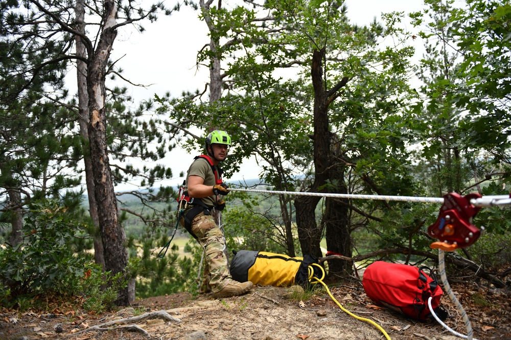 178th Mission Support Group trains during Northern Lightning