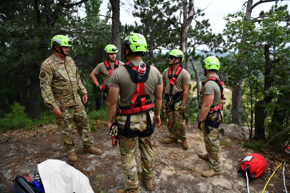 178th Mission Support Group trains during Northern Lightning