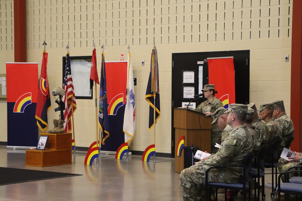 Sgt. Kenneth W. Wrobel Memorial Ceremony