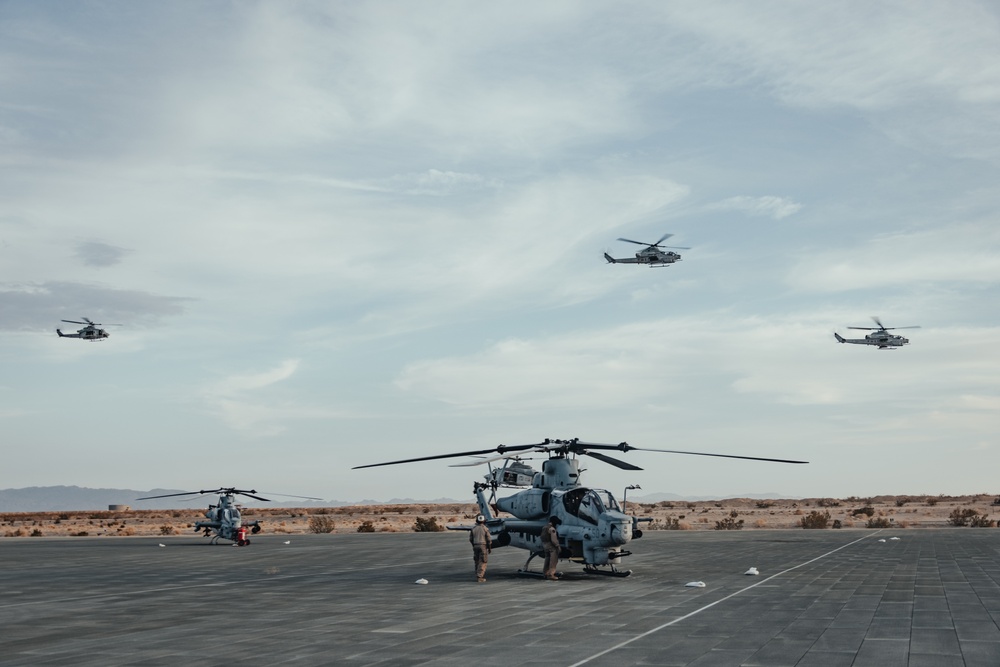 Fleet Support: MAWTS-1 WTI Instructors support HMLA-169 during SLTE 5-24