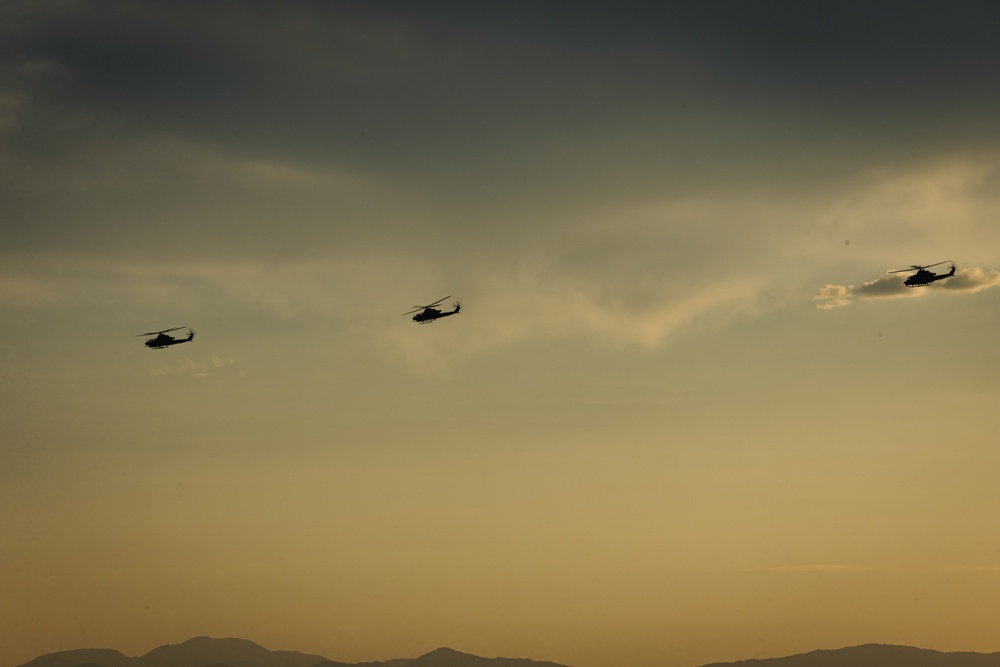 Fleet Support: MAWTS-1 WTI Instructors support HMLA-169 during SLTE 5-24