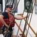 U.S. Coast Guard Cutter Eagle arrives in Boston