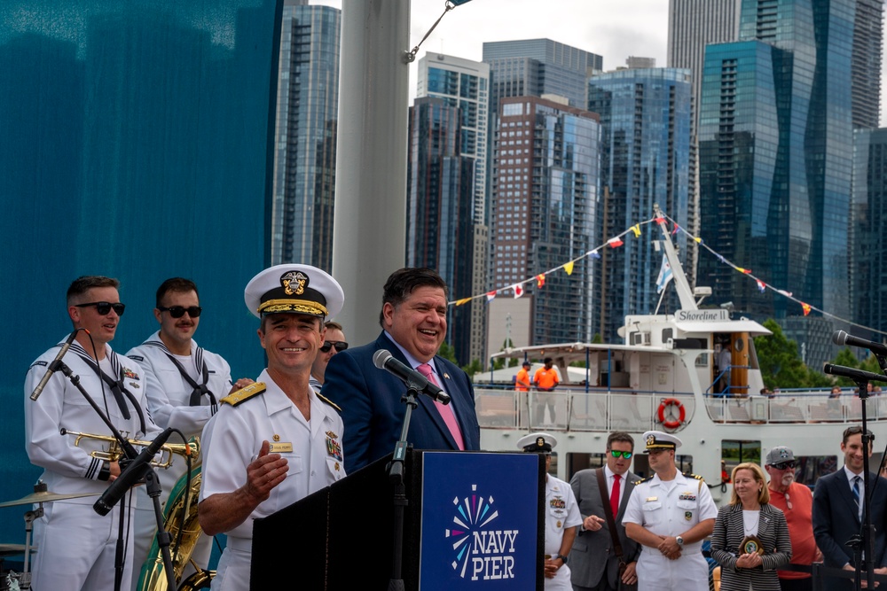 U.S. Second Fleet at Chicago Navy Week