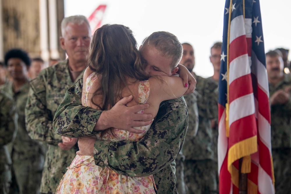 Naval Beach Group 1 returns home after supporting humanitarian aid mission in Gaza