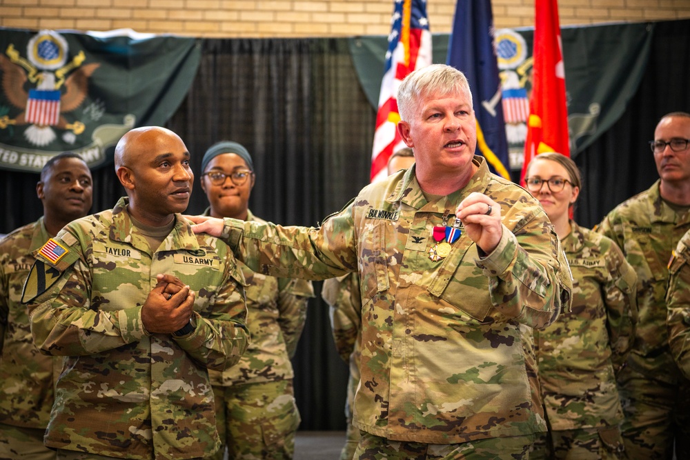 U.S. Army Col. Marion Bulwinkle’s retirement ceremony