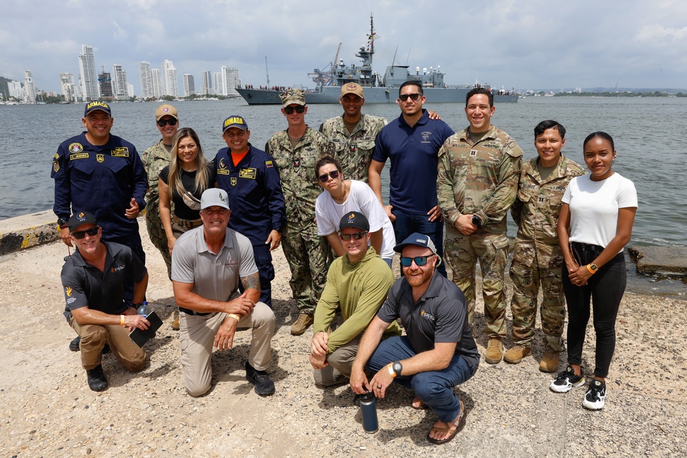 Continuing Promise 2024 participate in humanitarian assistance and disaster readiness training and engagement in Colombia