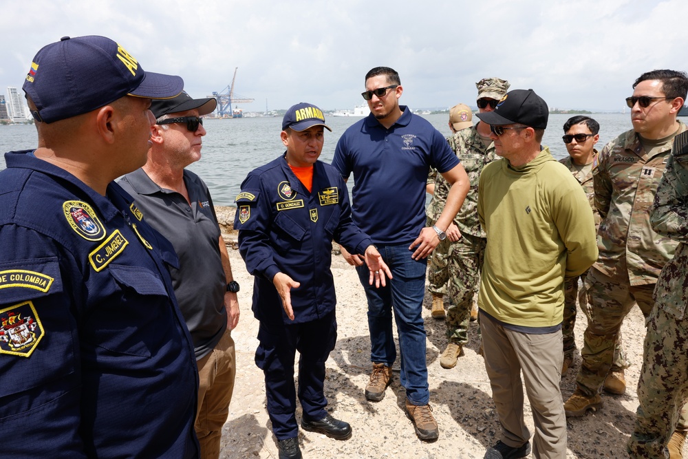 Continuing Promise 2024 participate in humanitarian assistance and disaster readiness training and engagement in Colombia