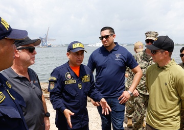 Continuing Promise 2024 participate in humanitarian assistance and disaster readiness training and engagement in Colombia