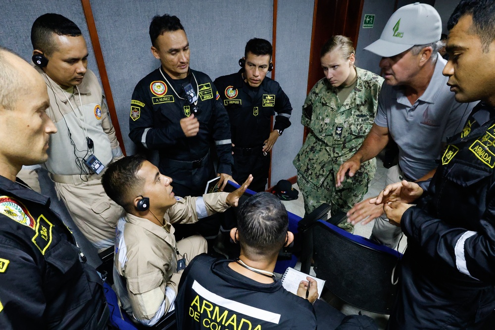 Continuing Promise 2024 participate in humanitarian assistance and disaster readiness training and engagement in Colombia