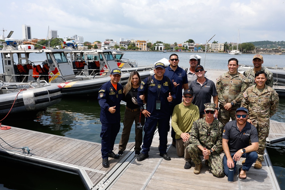 Continuing Promise 2024 participate in humanitarian assistance and disaster readiness training and engagement in Colombia