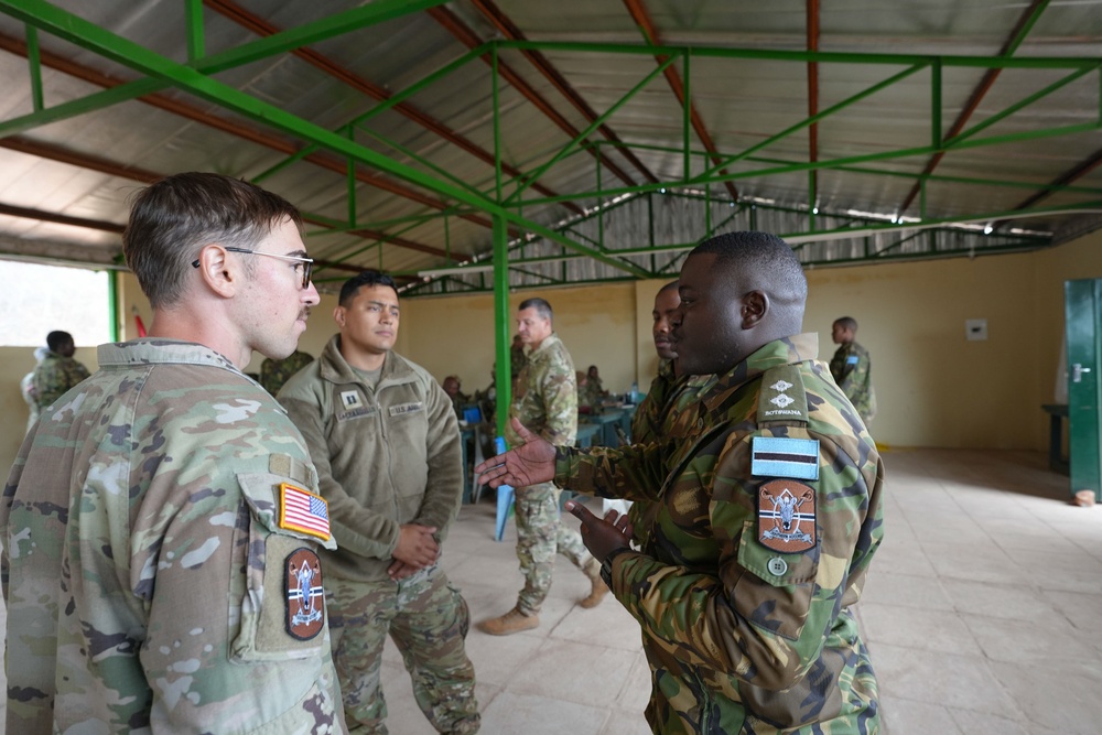 North Carolina National Guard, Botswana develop base camp master plan at Southern Accord 2024