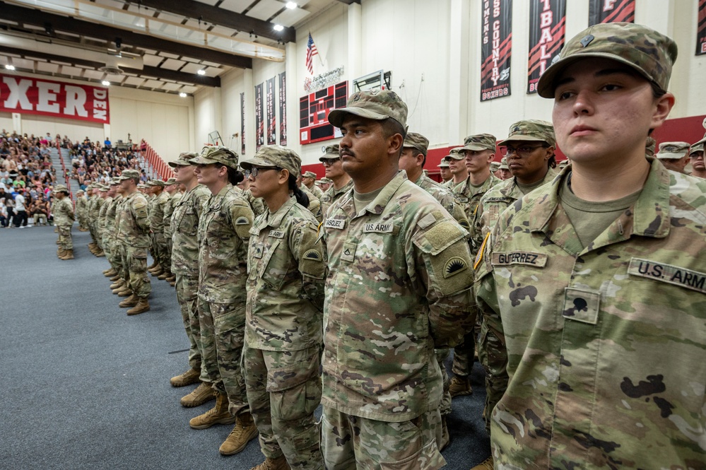 Mobilization Ceremony for the 2nd Battalion, 218th Field Artillery Regiment