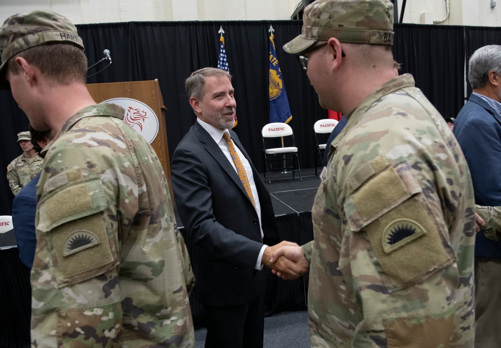 Mobilization Ceremony for the 2nd Battalion, 218th Field Artillery Regiment