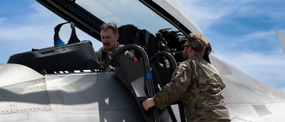 F-22s Conduct Dynamic Force Employment Operations in Brunei Darussalam