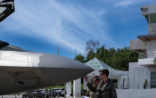 F-22s Conduct Dynamic Force Employment Operations in Brunei Darussalam