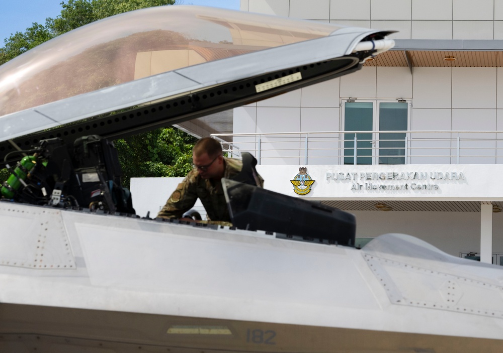 F-22s Conduct Dynamic Force Employment Operations in Brunei Darussalam