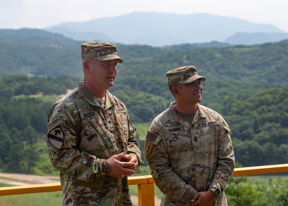 1st Armored Brigade Combat Team command team hosts live social media update on the emergency deployment readiness exercise in support of Operation Pacific Fortitude