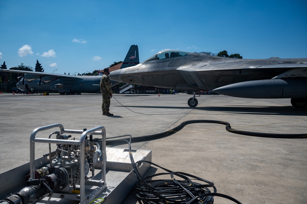 USAF F-22s complete Dynamic Force Employment operations in Indonesia