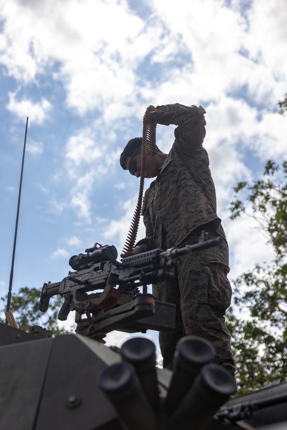 1st LAR Bn. participates in LFX during Exercise Predator’s Run 24