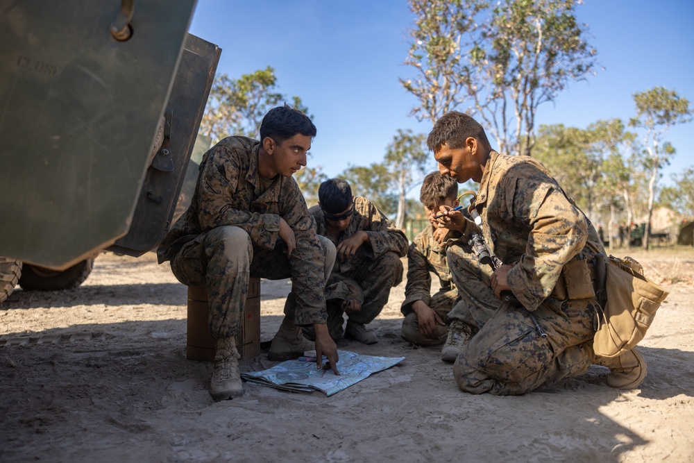 1st LAR Bn. conducts white space training during Exercise Predator’s Run 24