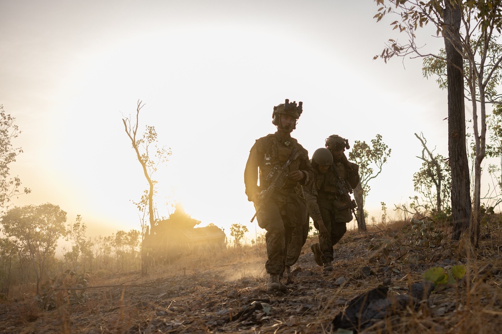 U.S. Marines with 1st LAR Bn. participate in Exercise Predator’s Run 24